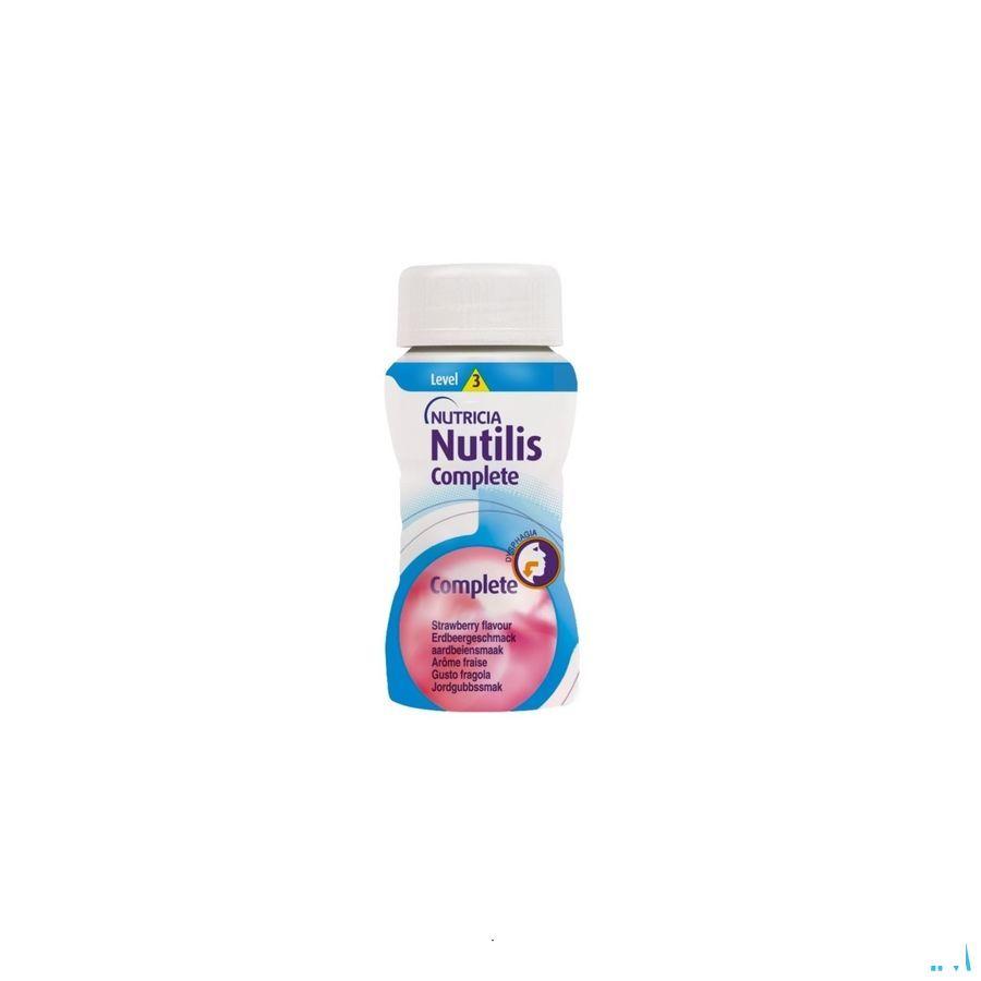 Nutilis Complete Stage 1 Fraise Flacon 4x125 ml  -  Nutricia