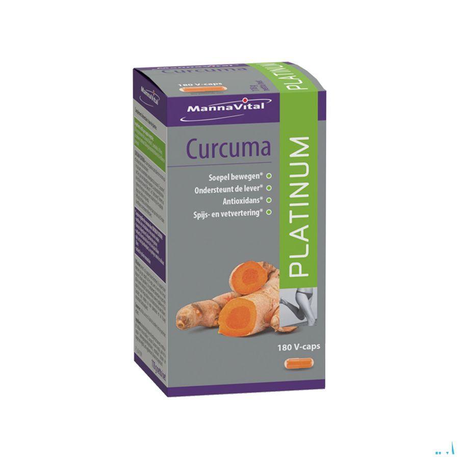 Mannavital Curcuma Platinum Caps 180