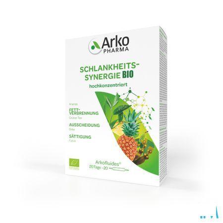 Arkofluide Synergie Minceur Bio Ampoule 20  -  Arkopharma