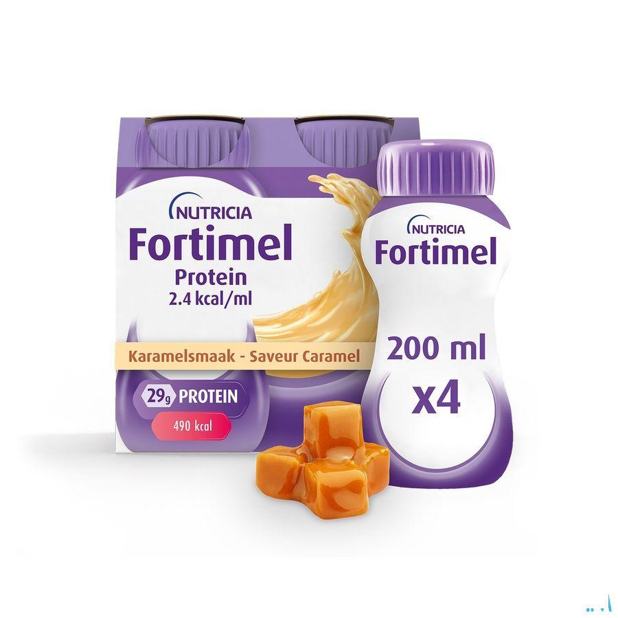 Fortimel Protein 2.4Kcal Caramel 4 x 200 ml