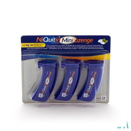 Niquitin 1,5 mg Minilozenge Comprimes A Sucer 60