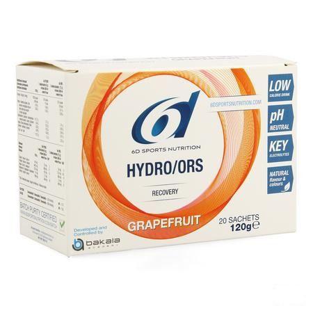 6d Sixd Hydro Ors Grapefruit Zakjes 20