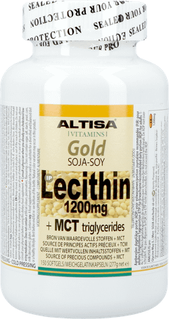 Altisa Gold Soja Lecithine 1200 mg Softcaps 150