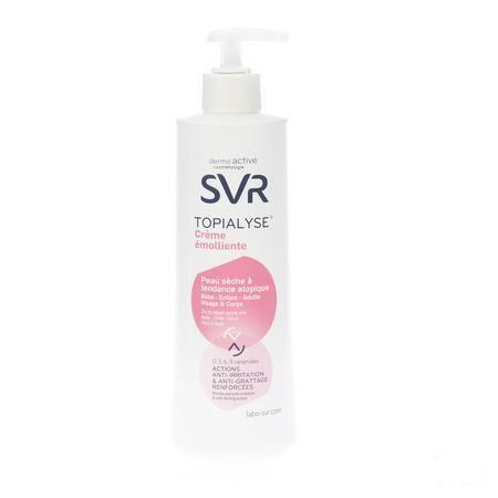 Topialyse Creme Emolliente Tube 500 ml  -  Svr Laboratoire