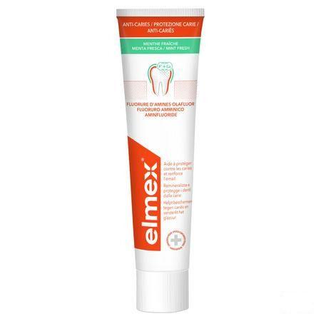 Elmex Dentifrice A/Caries Menthe Fraiche 75 ml