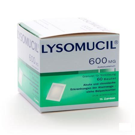 Lysomucil Cpr Eff. 600 mg 60