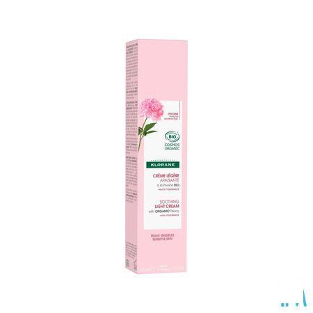 Klorane Gezicht Lichte Cr Pioenroos Bio 40 ml