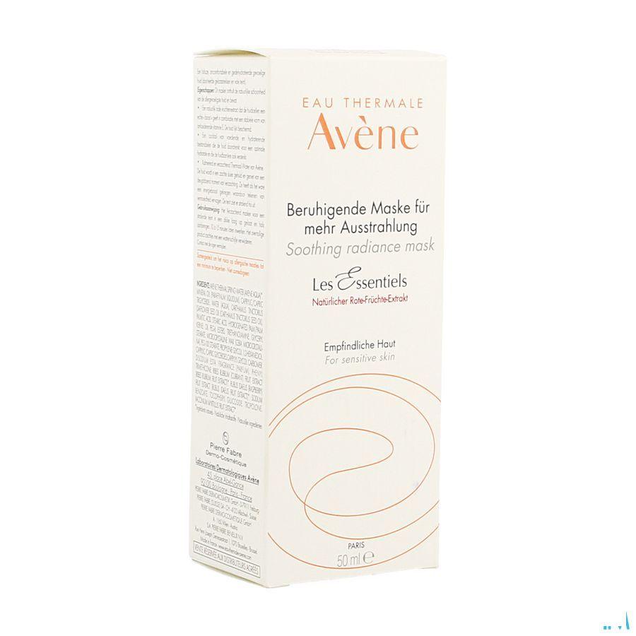 Avene Essentiels Verzacht.masker Stral. Teint 50 ml  -  Avene