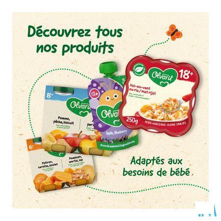 Olvarit Wortel Kip Puree 2x200 gr 8m01  -  Nutricia