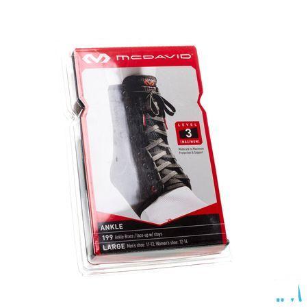 Mcdavid Lightweight Ankle Brace Black L 199