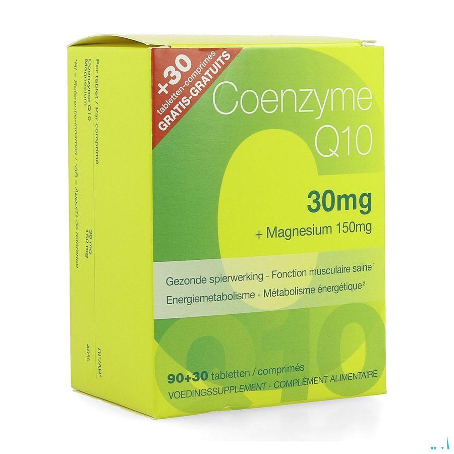 Coenzyme Q10 30Mg+Mg Comp 90+ Comp 30 Grat.Revogan