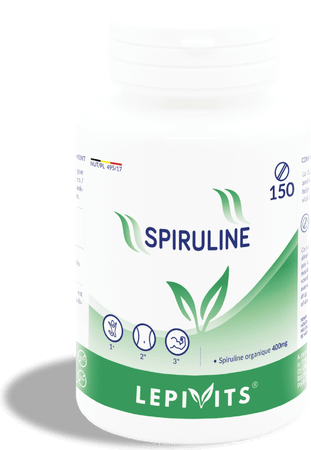 Leppin Spiruline Californie 400 mg Comprimes 150  -  Lepivits
