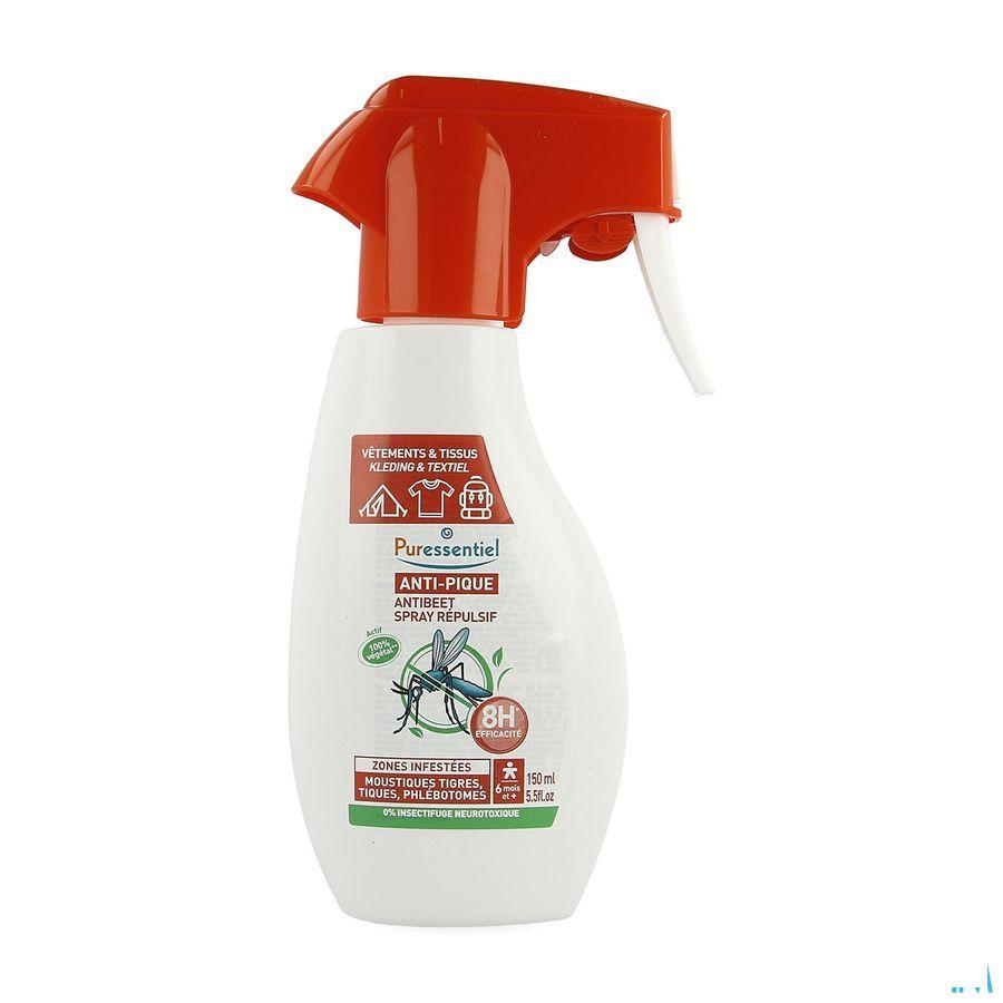 Puressentiel A/Beet Spray Afw.Kleding & Stoffen150 ml  -  Puressentiel