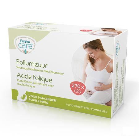 Eureka Care Foliumzuur Tabletten 270  -  Eureka Pharma