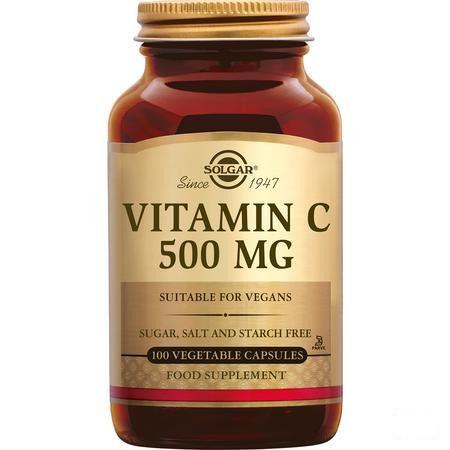 Solgar Vitamin C V-Capsule 100x 500 mg  -  Solgar Vitamins