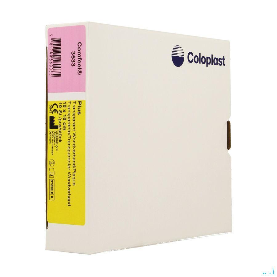 Comfeel Plus Transp Postop 10X10Cm 10 33533  -  Coloplast