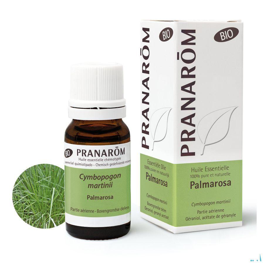 Palmarosa Bio Essentiele Olie 10 ml  -  Pranarom