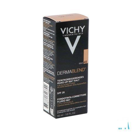 Vichy Fdt Dermablend Fluide 45 Gold 30 ml  -  Vichy