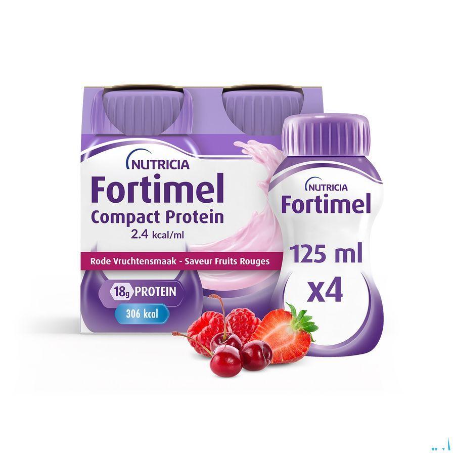 Fortimel Compact Protein 2.4Kcal Bosvrucht 4 x 125 ml