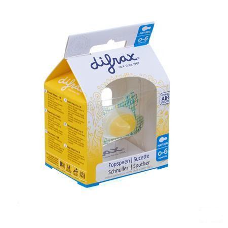 Difrax Fopspeen Natural 0-6 M  -  Difrax