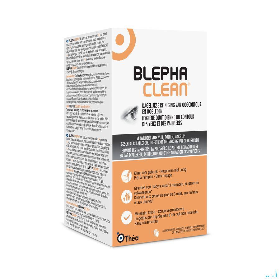Blephaclean Lingette Nettoyante Impreg.paupiere 20 