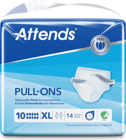 Attends Pull-On 10 xl