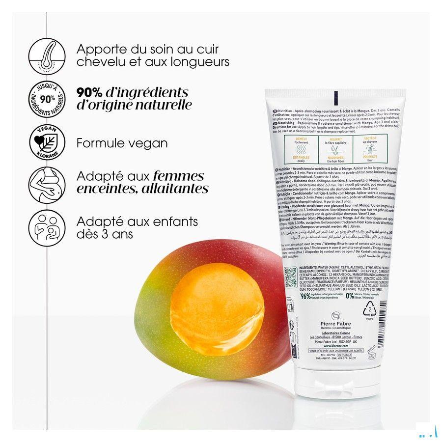 Klorane Capilaire Balsem Mango 200 ml