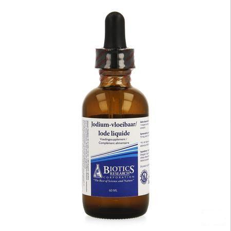 Biotics Jodium-vloeibaar 60 ml  -  Energetica Natura