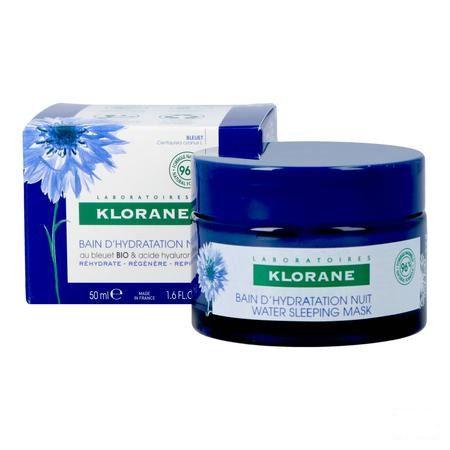 Klorane Gezicht Korenbloem Nacht Hydra Bad 50 ml