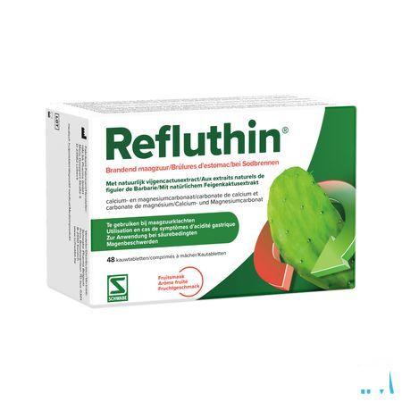 Refluthin Fruit Kauwtabl 48