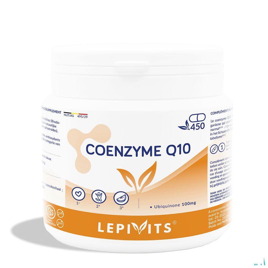 Lepivits Coenzyme Q10 Pack Pot Caps 450  -  Lepivits