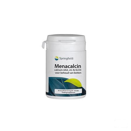 Menacalcin Pot Tabletten 60 2685964  -  Springfield Nutraceuticals