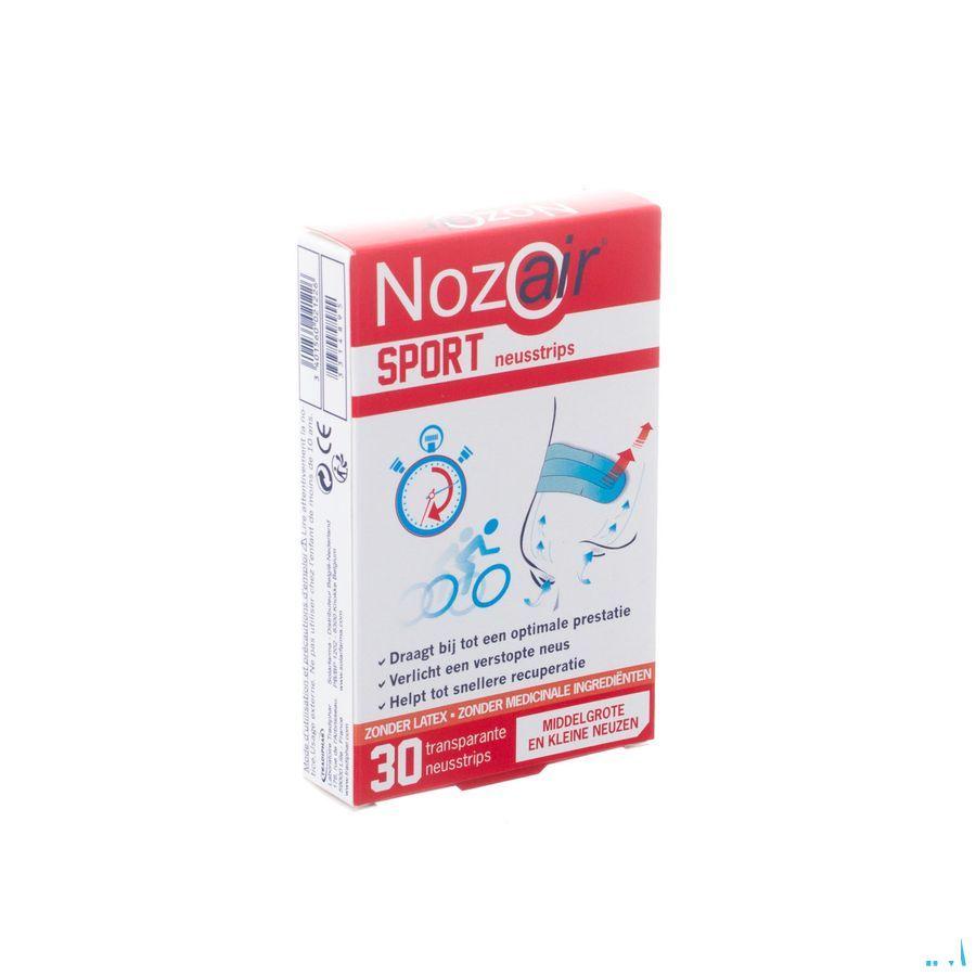 Nozoair Sport Bandelette Nasale Petit-moyen Nez 30