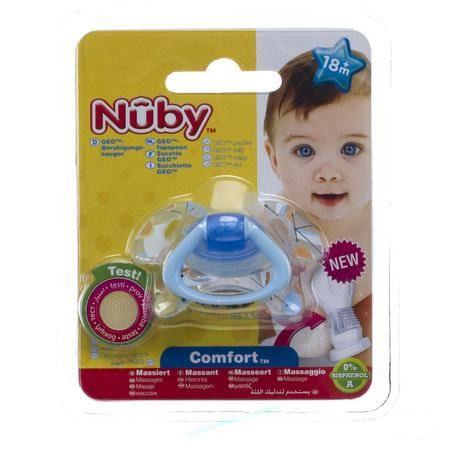 Nuby Geoac Orthodontische Fopspeen - 18m +   -  New Valmar