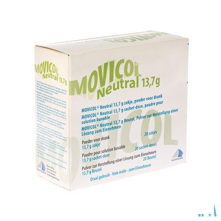 Movicol Neutral Sachets 20 X 13,7g 