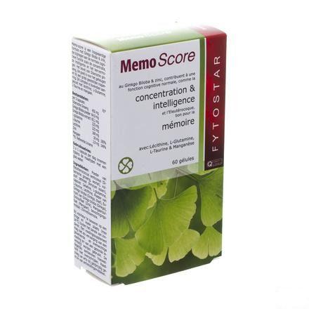 Biostar Memo-score Plantaardig Capsule 60x535 mg  -  Ocebio