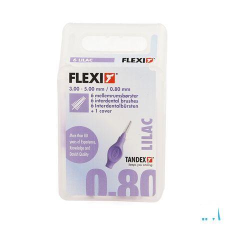 Flexi Purple Brossette Extra Fine Taper. Interd. 6  -  Deprophar