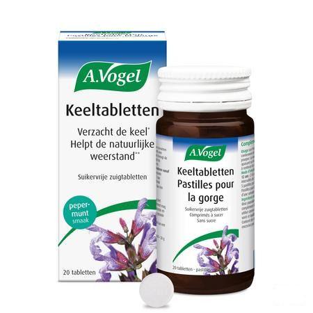 Vogel Keeltabletten 20  -  A.vogel