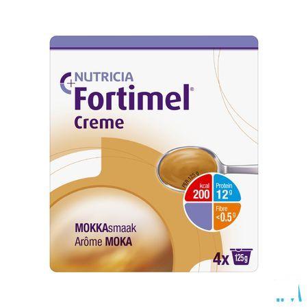 Fortimel Creme Moka 4x125 gr  -  Nutricia
