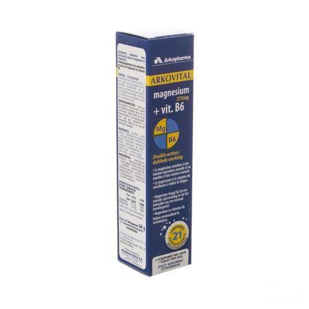 Arkovital Magnesium B6 Bruistabletten 21  -  Arkopharma