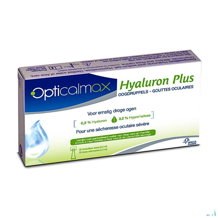 Opticalmax Hyaluron Plus 20x0,5 ml