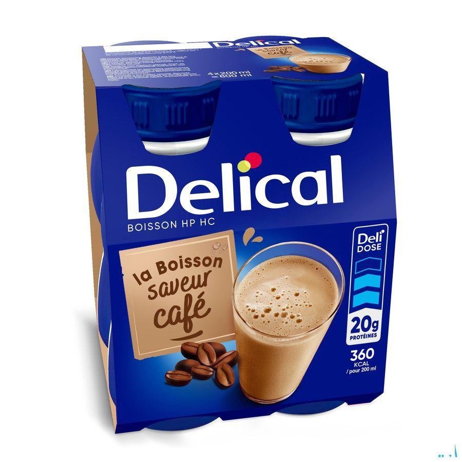 Delical Hphc 360 Koffie 4X200 ml  -  Bs Nutrition
