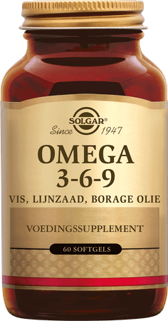 Solgar Omega 3-6-9 Softgel 60  -  Solgar Vitamins