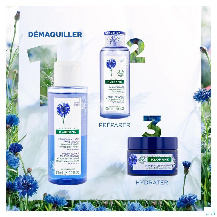 Klorane Bleuet Demaquillant Waterproof Flacon 100 ml