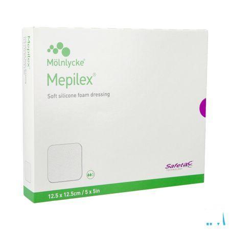 Mepilex Pansement Mousse Sil Abs Ster 12,5x12,5cm 5  -  Molnlycke Healthcare