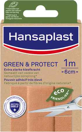 Hansaplast Pleisters Green & Protect 1M x 6Cm