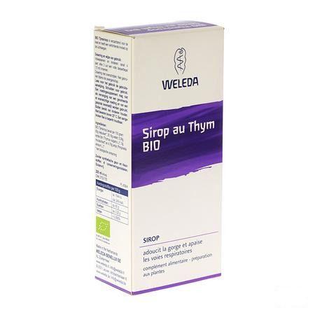 Weleda Sirop Au Thym Bio 200 ml  -  Weleda