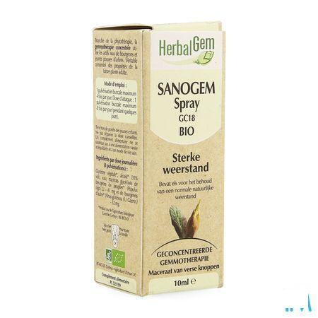 Herbalgem Sanogem Gc18 Sterke Weerstand Bio 10 ml  -  Herbalgem