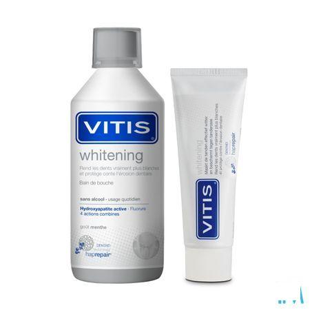 Vitis Whitening Mondspoelmiddel 500 ml 3882  -  Dentaid
