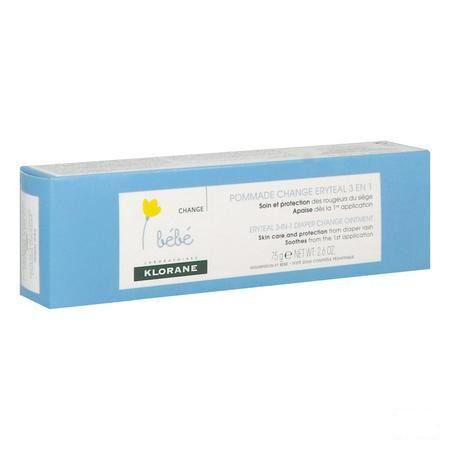 Klorane Baby Eryteal Creme Luierwissel 75 gr